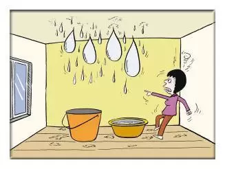 做梦梦见屋里漏雨 女人梦见屋里漏雨淋湿床插图