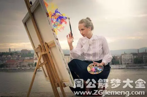 孕妇梦见自己买画 孕妇梦见自己画的画插图