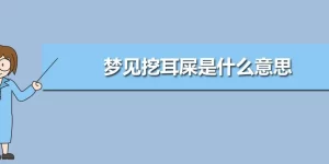 做梦梦见自己很多耳屎 梦到地上有很多耳屎缩略图