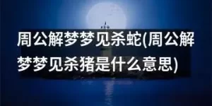 周公解梦龙蛇打架 龙蛇马一家三口好不好缩略图