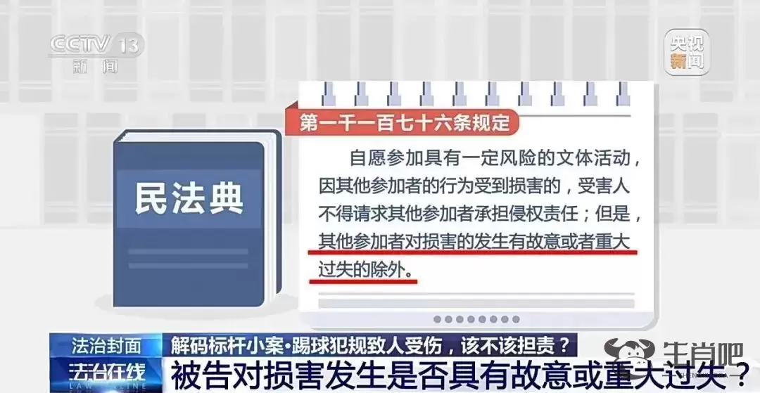 业余足球比赛，踢球犯规致人骨折，应该担责吗？插图2