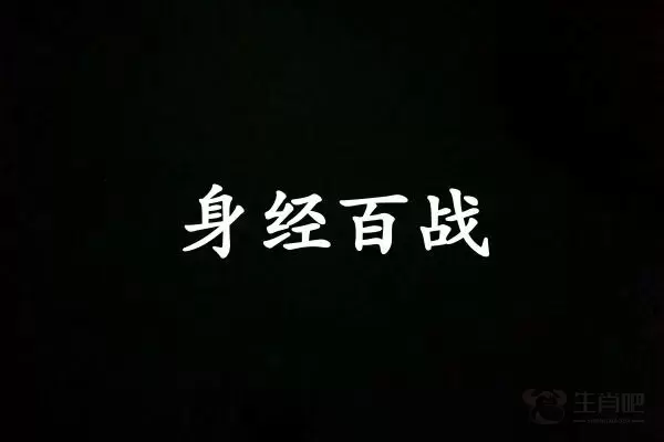 身经百战是什么生肖插图