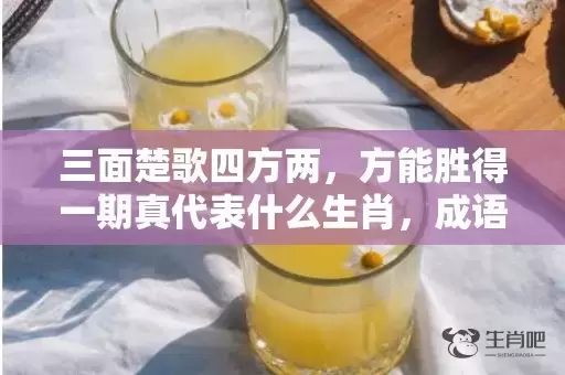 三面楚歌四方两，方能胜得一期真代表什么生肖，成语解析落实插图