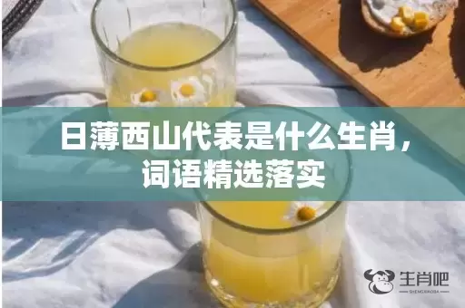 日薄西山代表是什么生肖，词语精选落实插图