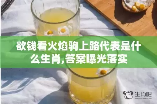 欲钱看火焰驹上路代表是什么生肖,答案曝光落实插图