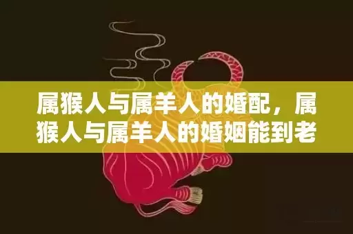 属猴人与属羊人的婚配，属猴人与属羊人的婚姻能到老吗，属猴与属羊人在一起会幸福吗插图