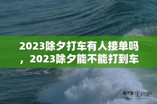 2023除夕打车有人接单吗，2023除夕能不能打到车插图