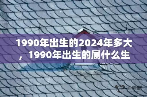 1990年出生的2024年多大，1990年出生的属什么生肖插图